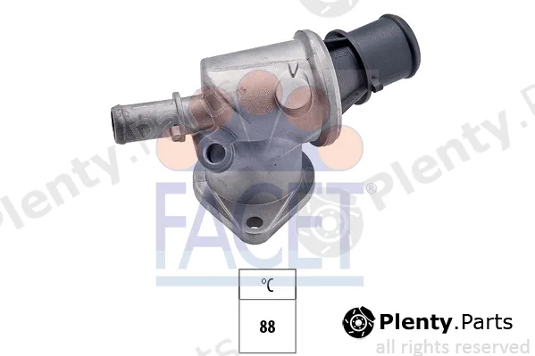 Facet 7.8113 — Thermostat, coolant Made in Italy - OE Equivalent
