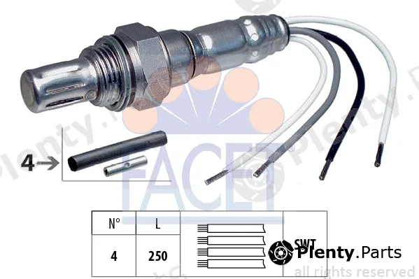 Facet 10.7004 — Lambda Sensor Made in Italy - OE Equivalent