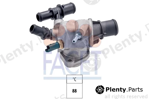 Facet 7.8581 — Thermostat, coolant Made in Italy - OE Equivalent