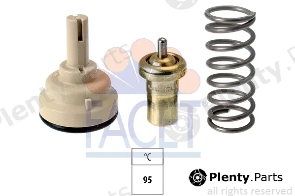 Facet 7.8686S — Thermostat, coolant Made in Italy - OE Equivalent