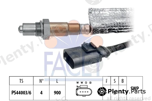 Facet 10.8502 — Lambda Sensor Made in Italy - OE Equivalent