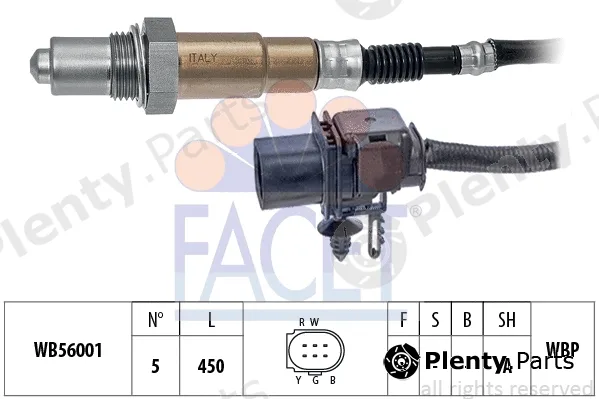Facet 10.8397 — Lambda Sensor Made in Italy - OE Equivalent