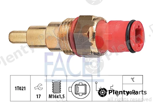 Facet 7.5070 — Temperature Switch, radiator fan Made in Italy - OE Equivalent