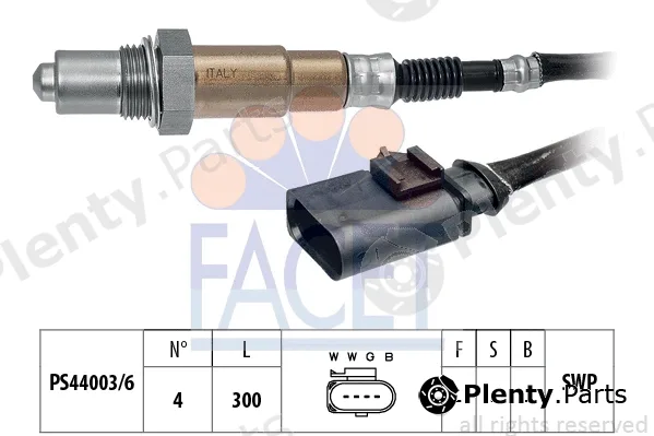 Facet 10.8170 — Lambda Sensor Made in Italy - OE Equivalent