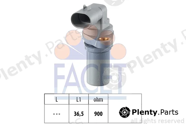 Facet 9.0440 — Sensor, crankshaft pulse Made in Italy - OE Equivalent