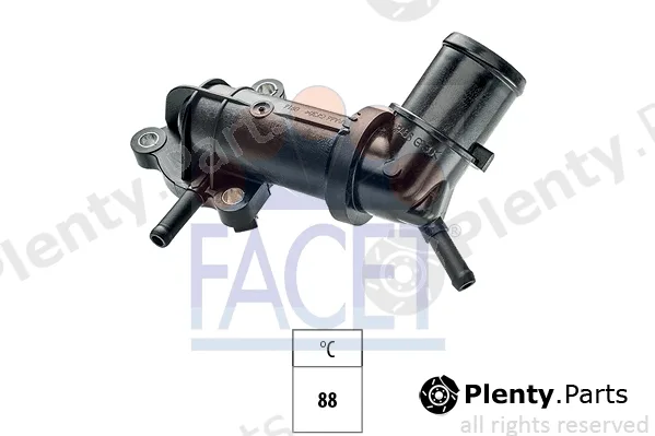 Facet 7.8973 — Thermostat, coolant Made in Italy - OE Equivalent