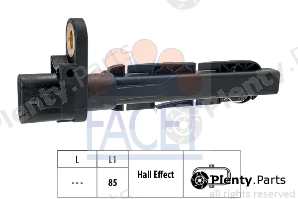 Facet 9.0828 — Sensor, crankshaft pulse Made in Italy - OE Equivalent