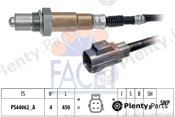 Facet 10.8601 — Lambda Sensor Made in Italy - OE Equivalent