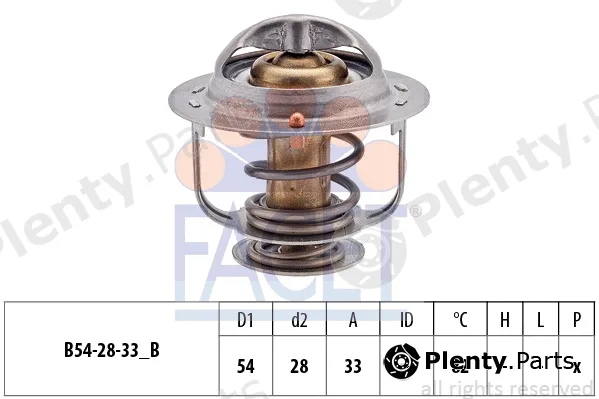 Facet 7.8462S — Thermostat, coolant Made in Italy - OE Equivalent