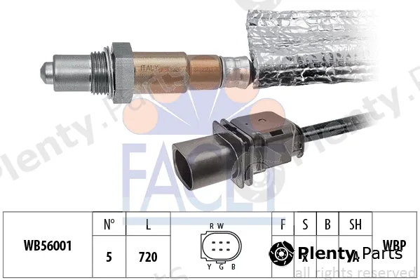 Facet 10.8423 — Lambda Sensor Made in Italy - OE Equivalent