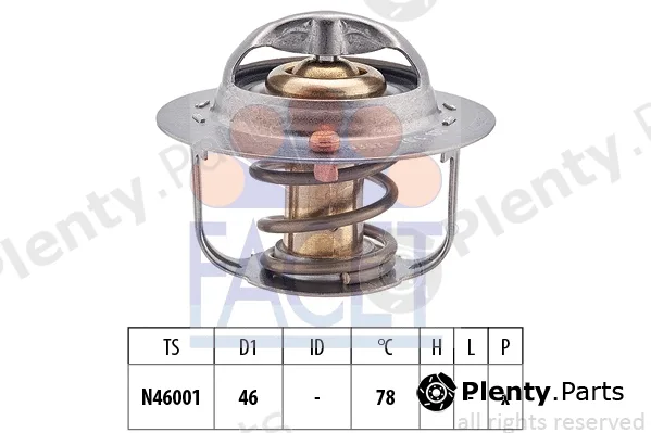 Facet 7.7994S — Thermostat, coolant Made in Italy - OE Equivalent