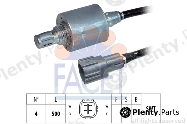 Facet 10.7464 — Lambda Sensor Made in Italy - OE Equivalent