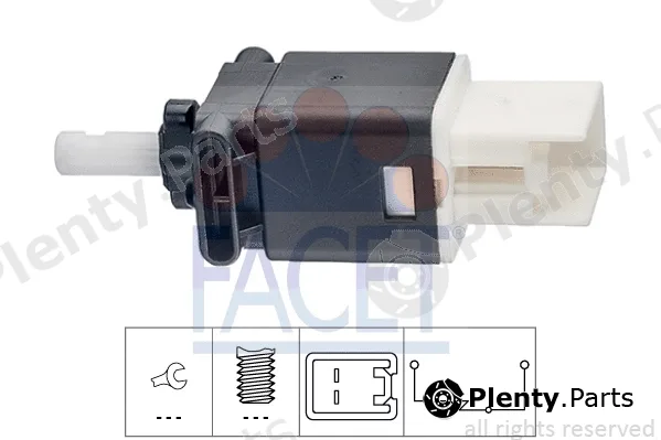 Facet 7.1269 — Stop Light Switch Made in Italy - OE Equivalent