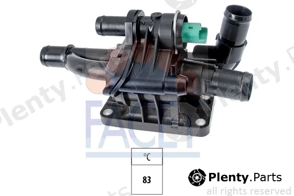 Facet 7.8734 — Thermostat, coolant Made in Italy - OE Equivalent