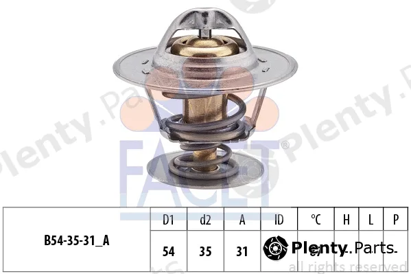 Facet 7.8223S — Thermostat, coolant Made in Italy - OE Equivalent