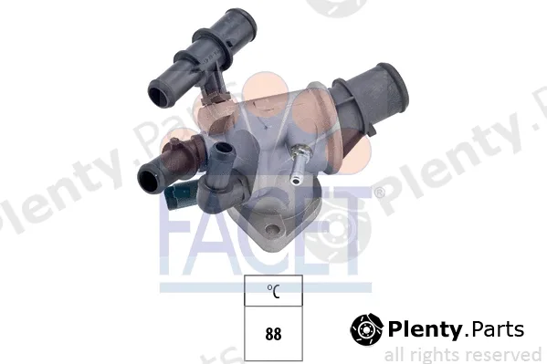 Facet 7.8582 — Thermostat, coolant Made in Italy - OE Equivalent