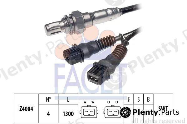 Facet 10.7716 — Lambda Sensor Made in Italy - OE Equivalent