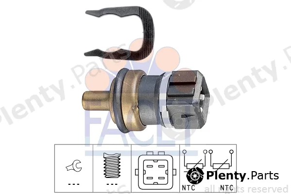 Facet 7.3232 — Sensor, coolant temperature Made in Italy - OE Equivalent
