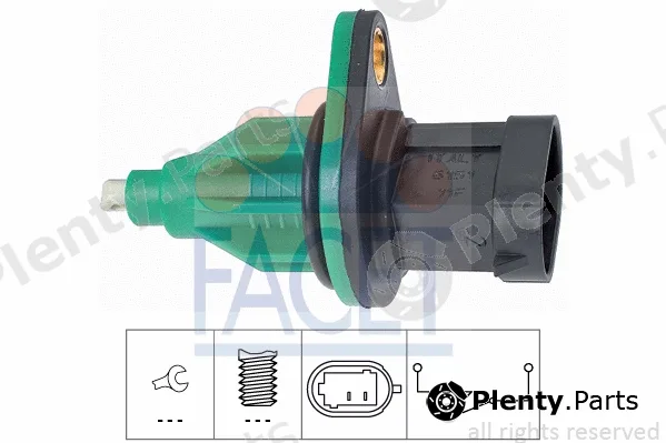 Facet 7.6151 — Switch, reverse light Made in Italy - OE Equivalent