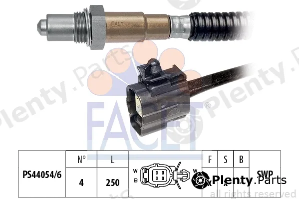Facet 10.8077 — Lambda Sensor Made in Italy - OE Equivalent