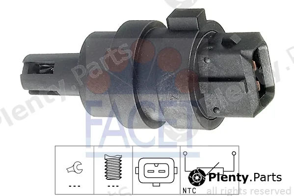 Facet 10.4013 — Sensor, intake air temperature Made in Italy - OE Equivalent