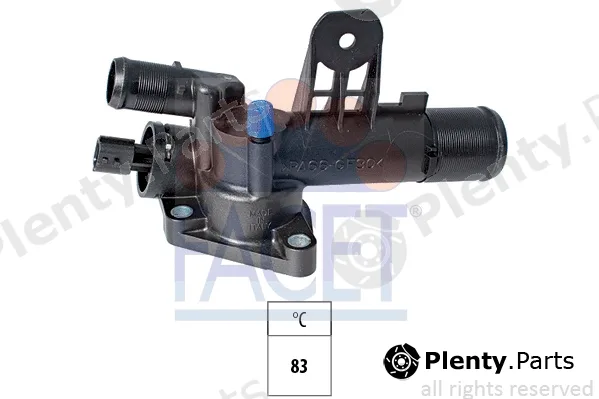Facet 7.7928 — Thermostat, coolant Made in Italy - OE Equivalent