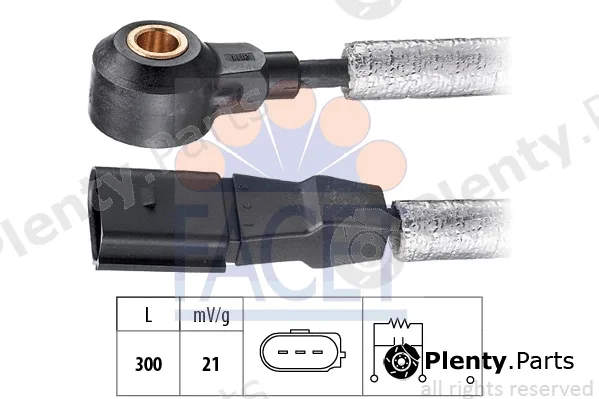 Facet 9.3111 — Knock Sensor Made in Italy - OE Equivalent