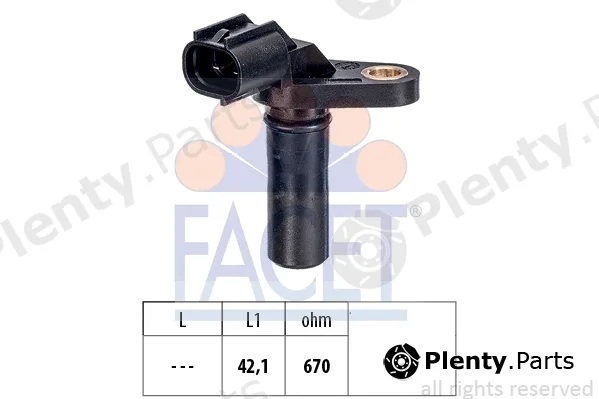 Facet 9.0636 — Sensor, RPM Made in Italy - OE Equivalent