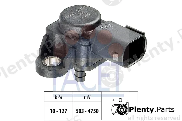Facet 10.3106 — Air Pressure Sensor, altitude adaption Made in Italy - OE Equivalent