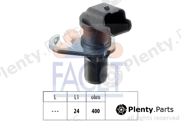 Facet 9.0303 — Sensor, crankshaft pulse Made in Italy - OE Equivalent