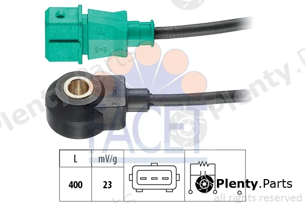 Facet 9.3005 — Knock Sensor Made in Italy - OE Equivalent