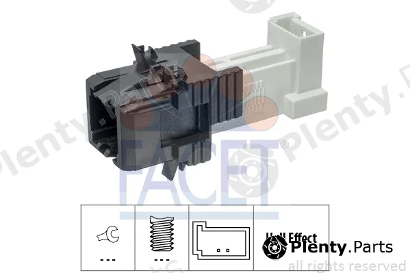 Facet 7.1312 — Stop Light Switch Made in Italy - OE Equivalent