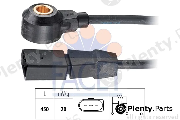 Facet 9.3200 — Knock Sensor Made in Italy - OE Equivalent
