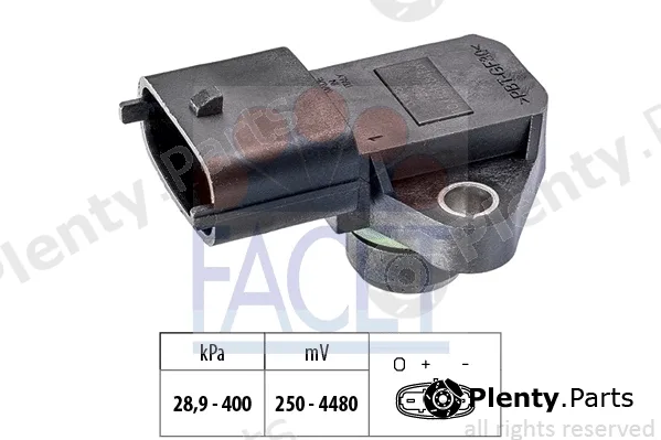 Facet 10.3249 — Air Pressure Sensor, altitude adaption Made in Italy - OE Equivalent