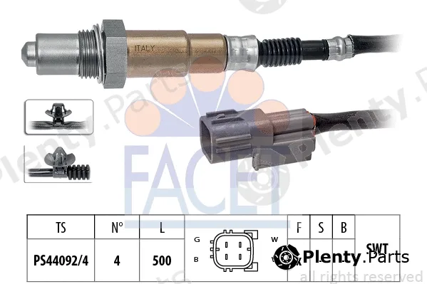 Facet 10.8515 — Lambda Sensor Made in Italy - OE Equivalent