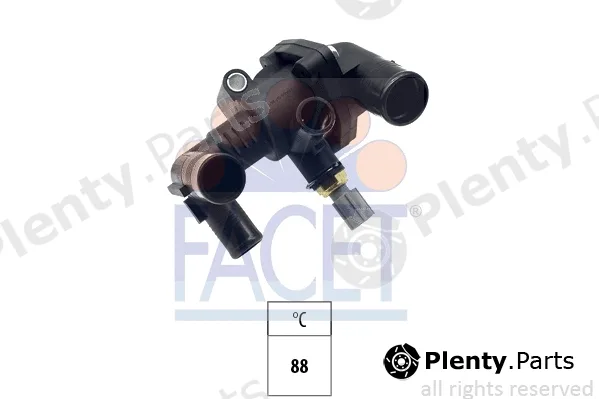 Facet 7.7949 — Thermostat, coolant Made in Italy - OE Equivalent