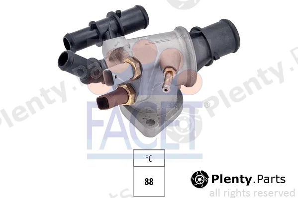 Facet 7.8497 — Thermostat, coolant Made in Italy - OE Equivalent