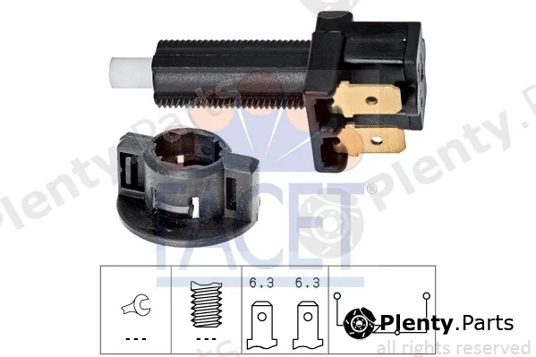 Facet 7.1112 — Stop Light Switch Made in Italy - OE Equivalent
