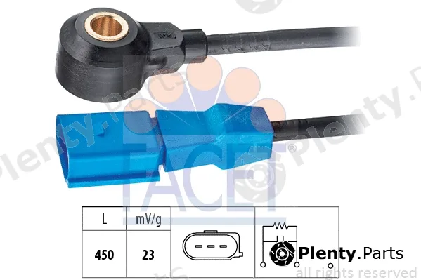 Facet 9.3040 — Knock Sensor Made in Italy - OE Equivalent