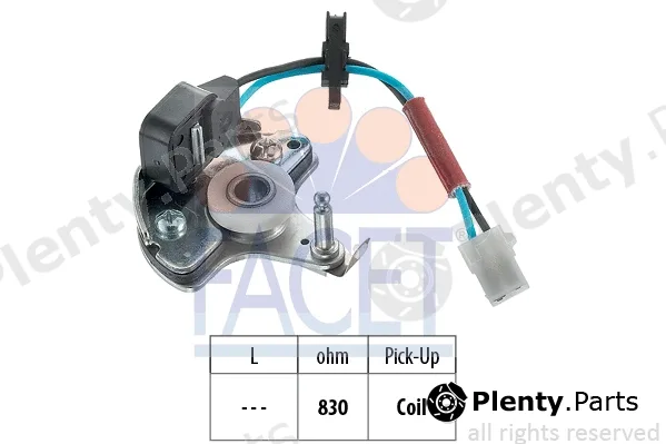 Facet 8.4976M — Sensor, ignition pulse Made in Italy - OE Equivalent