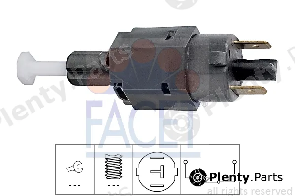 Facet 7.1098 — Stop Light Switch Made in Italy - OE Equivalent