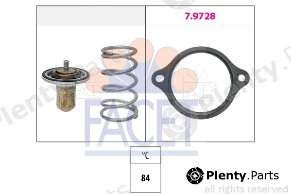 Facet 7.7970 — Thermostat, coolant Made in Italy - OE Equivalent