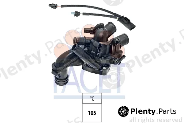 Facet 7.8997K — Thermostat, coolant Made in Italy - OE Equivalent