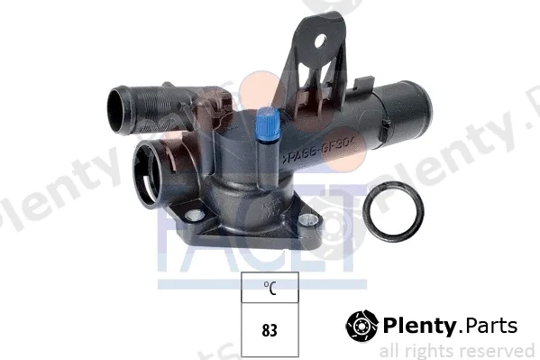 Facet 7.8710S — Thermostat, coolant Made in Italy - OE Equivalent