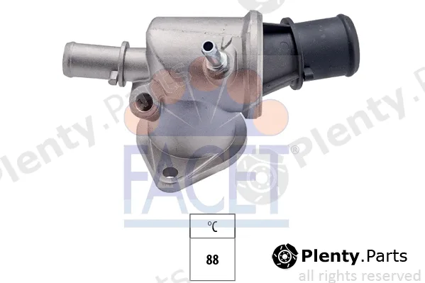 Facet 7.8114 — Thermostat, coolant Made in Italy - OE Equivalent