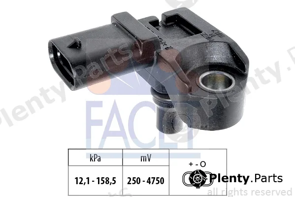 Facet 10.3393 — Air Pressure Sensor, altitude adaption Made in Italy - OE Equivalent