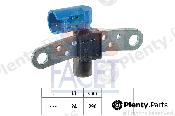 Facet 9.0540 — Sensor, crankshaft pulse Made in Italy - OE Equivalent