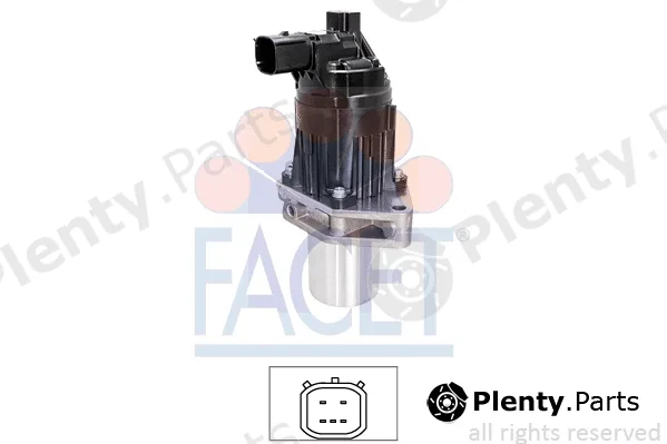 Facet 23.0122 — EGR Valve Made in Italy - OE Equivalent