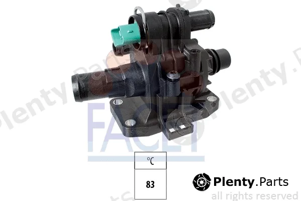 Facet 7.8708 — Thermostat, coolant Made in Italy - OE Equivalent