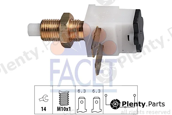 Facet 7.1020 — Stop Light Switch Made in Italy - OE Equivalent